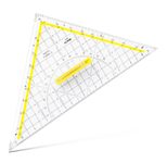 ARISTO Geometrie-Dreieck 25,0 cm