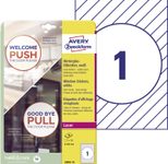 AVERY Zweckform Hinterglasaufkleber 200,0 x 200,0 mm