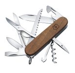 VICTORINOX Schweizer Taschenmesser Huntsman Wood nussbaum