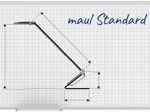 MAUL Whiteboard 90,0 x 60,0 cm weiß