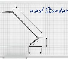 MAUL Whiteboard 90,0 x 60,0 cm weiß