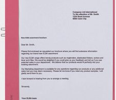 ELBA Klemmhefter DIN A4 rot