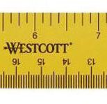 WESTCOTT Lineal 30 cm