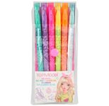 DEPESCHE TOPModel Gelschreiber-Set 1.0 - 2.0 mm, Schreibfarbe: Mehrfarbig