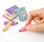 DEPESCHE Radiergummis grün, lila, pink und gelb