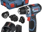 BOSCH Professional GSR 12V-15 FC Akku-Bohrschrauber-Set
