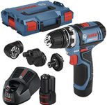 BOSCH Professional GSR 12V-15 FC Akku-Bohrschrauber-Set