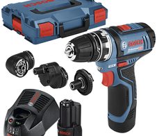 BOSCH Professional GSR 12V-15 FC Akku-Bohrschrauber-Set