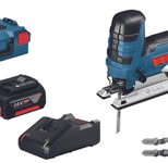 BOSCH Professional Akku-Stichsäge Set GST 18 V-LI S