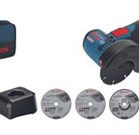 BOSCH Professional Akku-Winkelschleifer-Set 06019F200C