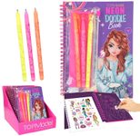 DEPESCHE TOPModel Neon Doodle Malbuch