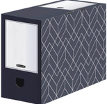 Bankers Box Archivboxen mitternachtsblau/weiß 15,0 x 34,5 x 25,3 cm