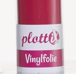 plottiX Vinylfolie permanent 31,50 cm x 1 m pink