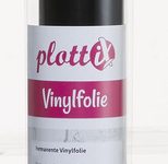 plottiX Vinylfolie permanent 31,50 cm x 1 m schwarz