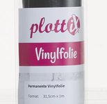 plottiX Vinylfolie permanent 31,50 cm x 1 m anthrazit