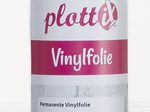 plottiX Vinylfolie permanent 31,50 cm x 1 m silber