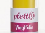 plottiX Vinylfolie permanent 31,50 cm x 1 m gelb