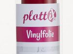 plottiX Vinylfolie permanent 31,50 cm x 1 m dunkelrot