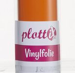plottiX Vinylfolie permanent 31,50 cm x 1 m orange