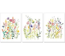 LUMA Poster-Set Wildblumen