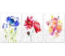 LUMA Poster-Set Blumenfreude