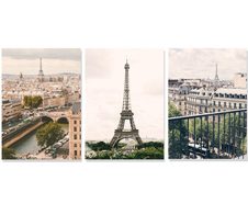 LUMA Poster-Set Eifelturm