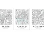 LUMA Poster-Set Stadtplan