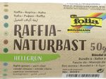 folia Raffia-Naturbast grün