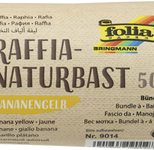 folia Raffia-Naturbast gelb