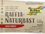 folia Raffia-Naturbast rot