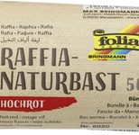 folia Raffia-Naturbast rot