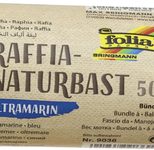 folia Raffia-Naturbast blau