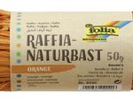 folia Raffia-Naturbast orange