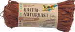 folia Geschenkbänder Raffia-Naturbast rehbraun
