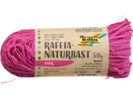 folia Raffia-Naturbast pink