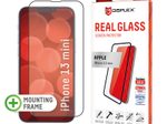 DISPLEX Panzerglas (10H) für Apple iPhone 13 mini, Eco-Montagerahmen, Full Cover