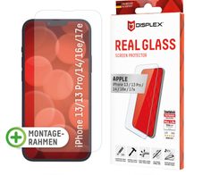 DISPLEX Real Glass für Apple iPhone 13/13 Pro/14/16e/17e