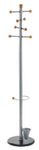 ALCO Kleiderständer Modell II silber 38,0 x 175,0 cm 8 Haken