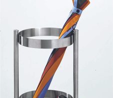 Kerkmann Schirmständer Tim silber Edelstahl