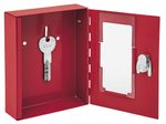 WEDO Schlüsselkasten   mit 1 Zylinderschloss signalrot