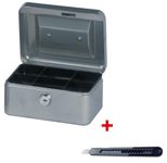 MAUL Geldkassette Größe 1 silber