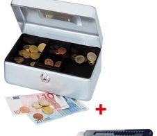 MAUL Geldkassette Größe 2 silber