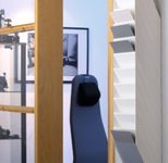 DURABLE FLEXIBOXX Wandprospekthalter DIN A4 12-Fach  weiß