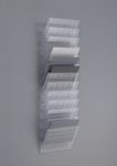DURABLE FLEXIBOXX Wandprospekthalter DIN A4 12-Fach transparent