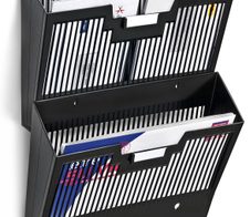 cep Wandprospekthalter DIN A4 1-Fach schwarz