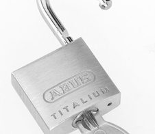 ABUS Vorhängeschloss silber