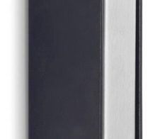 blomus Wandgarderobe Lanca schwarz 2,0 x 25,5 cm 1 Haken