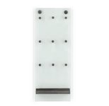 Zeller Schlüsselbrett   mit 9 silber