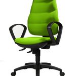 Bürostuhl Unni SY grün, Gestell schwarz