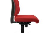 Bürostuhl Unni Med rot, Gestell schwarz